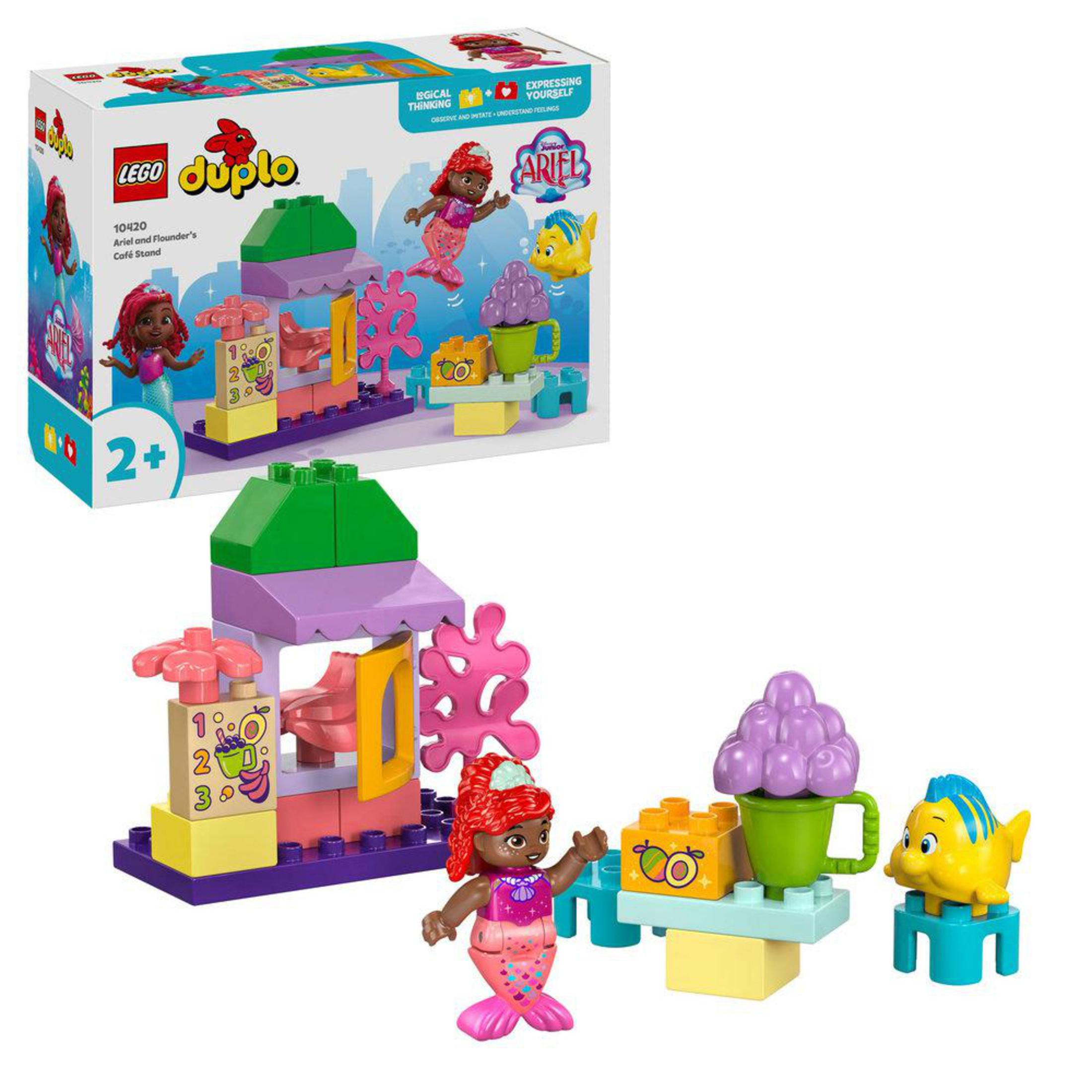 LEGO Duplo Disney Ariel ve Flounder'in Kafe Standı 10420