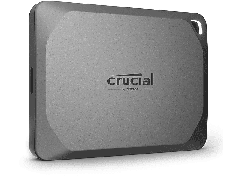 CRUCIAL CT1000X9PROSSD9 X9 PRO 1TB, 1 TB SSD, extern, Grau
