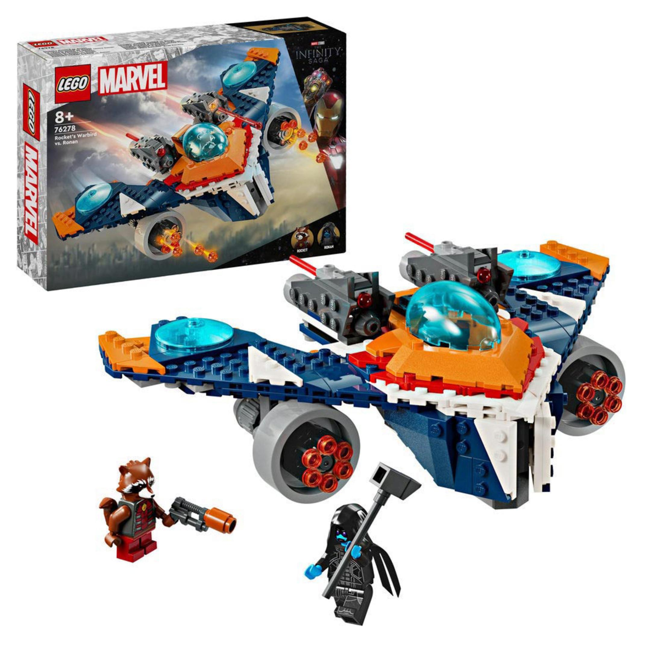 LEGO 76278 Marvel Rocket'in Warbird Aracı Ronan'a Karşı