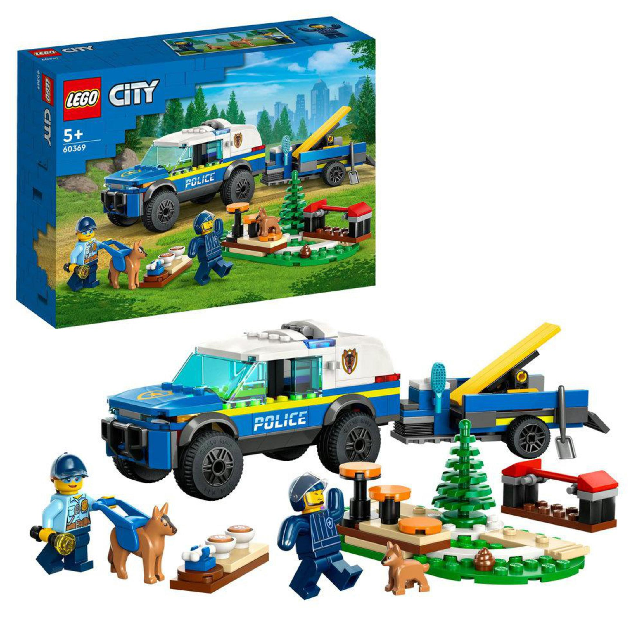 LEGO City Mobil Polis Köpeği Eğitimi 60369