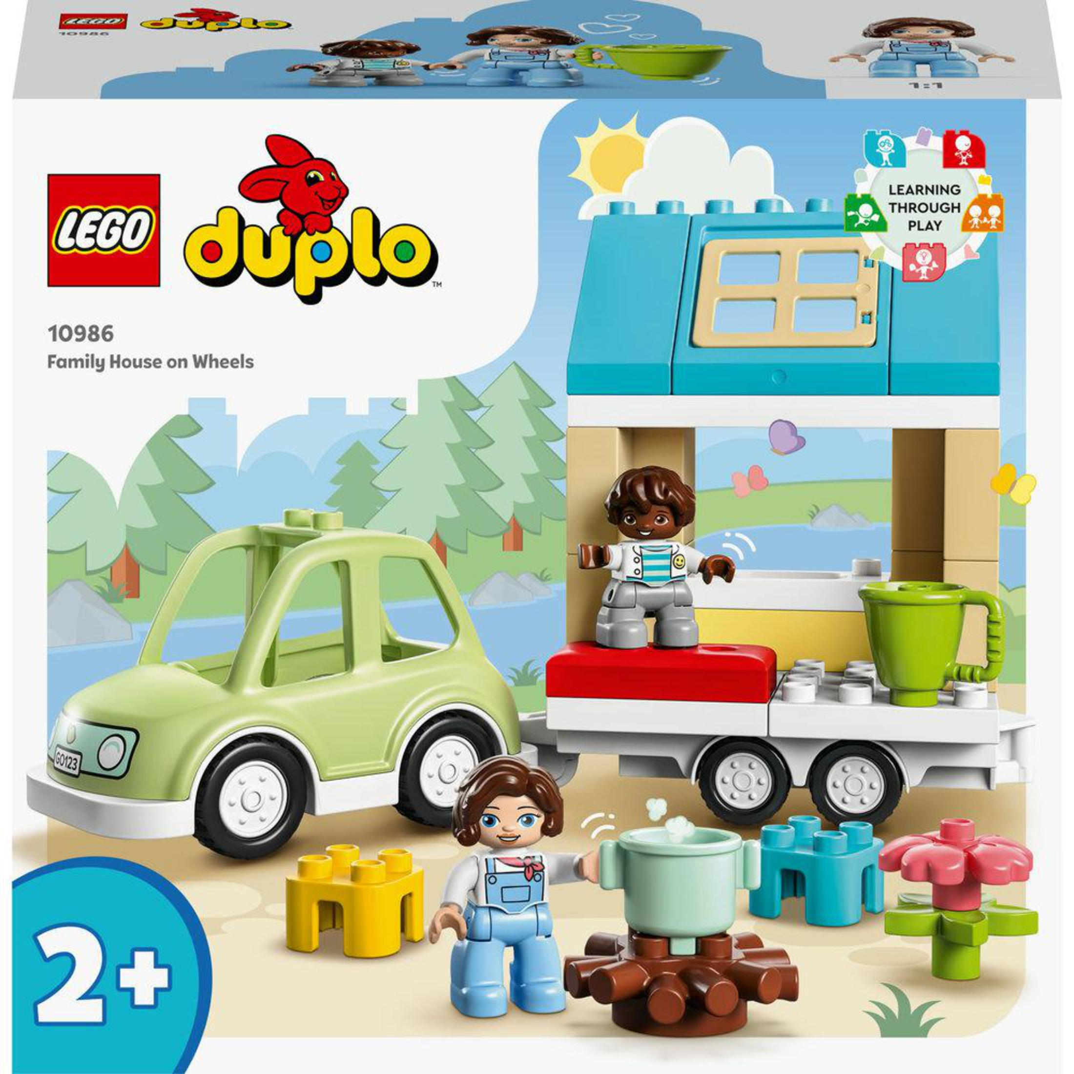 COSTRUZIONI LEGO 10986 DUPLO Casa Su Ruote