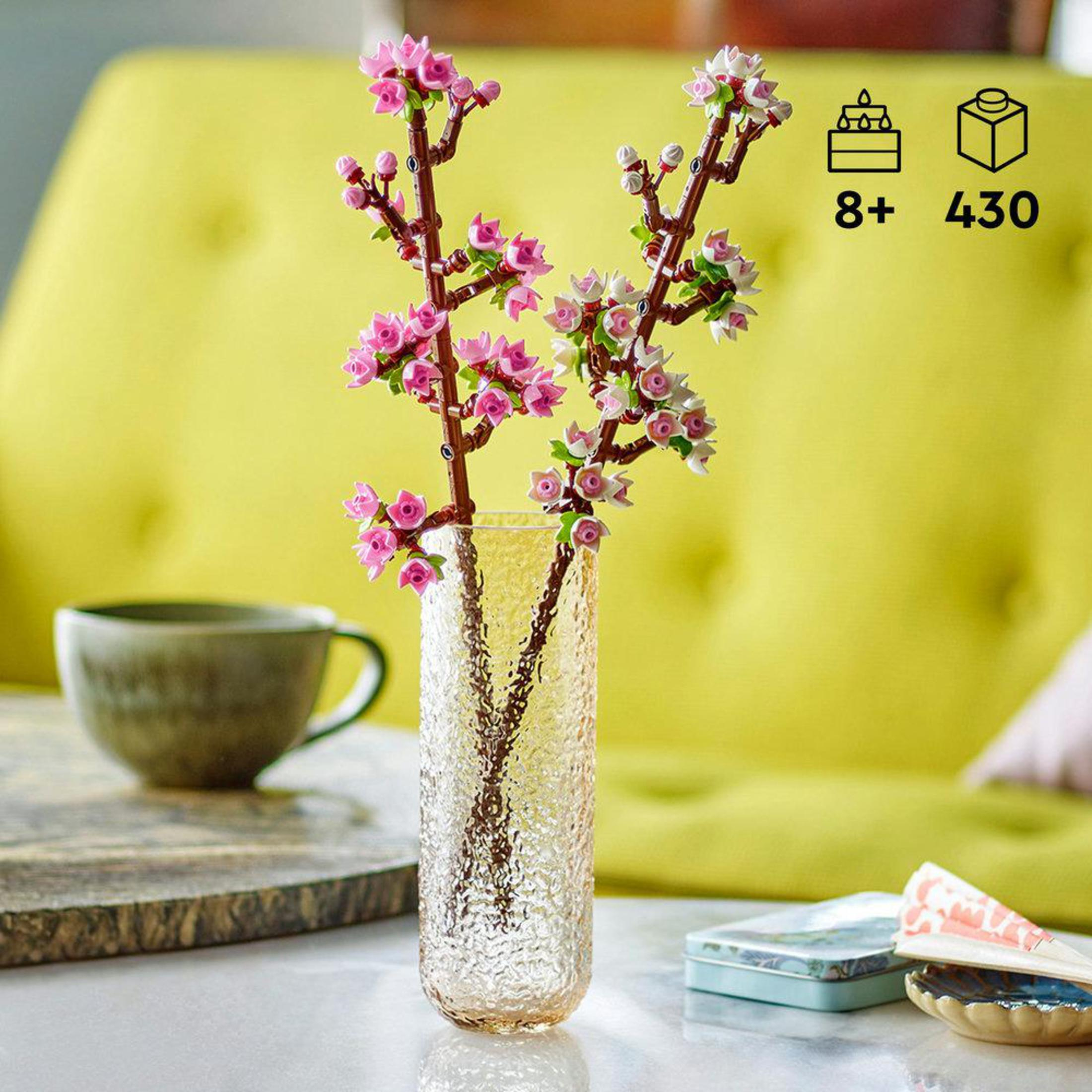 CUBIMANA 15 Pack Flowers Plants Mini Building Sets - 1314PCS 3.6MM Flower Succulents Botanical Collection for Home Office Décor Block Toy