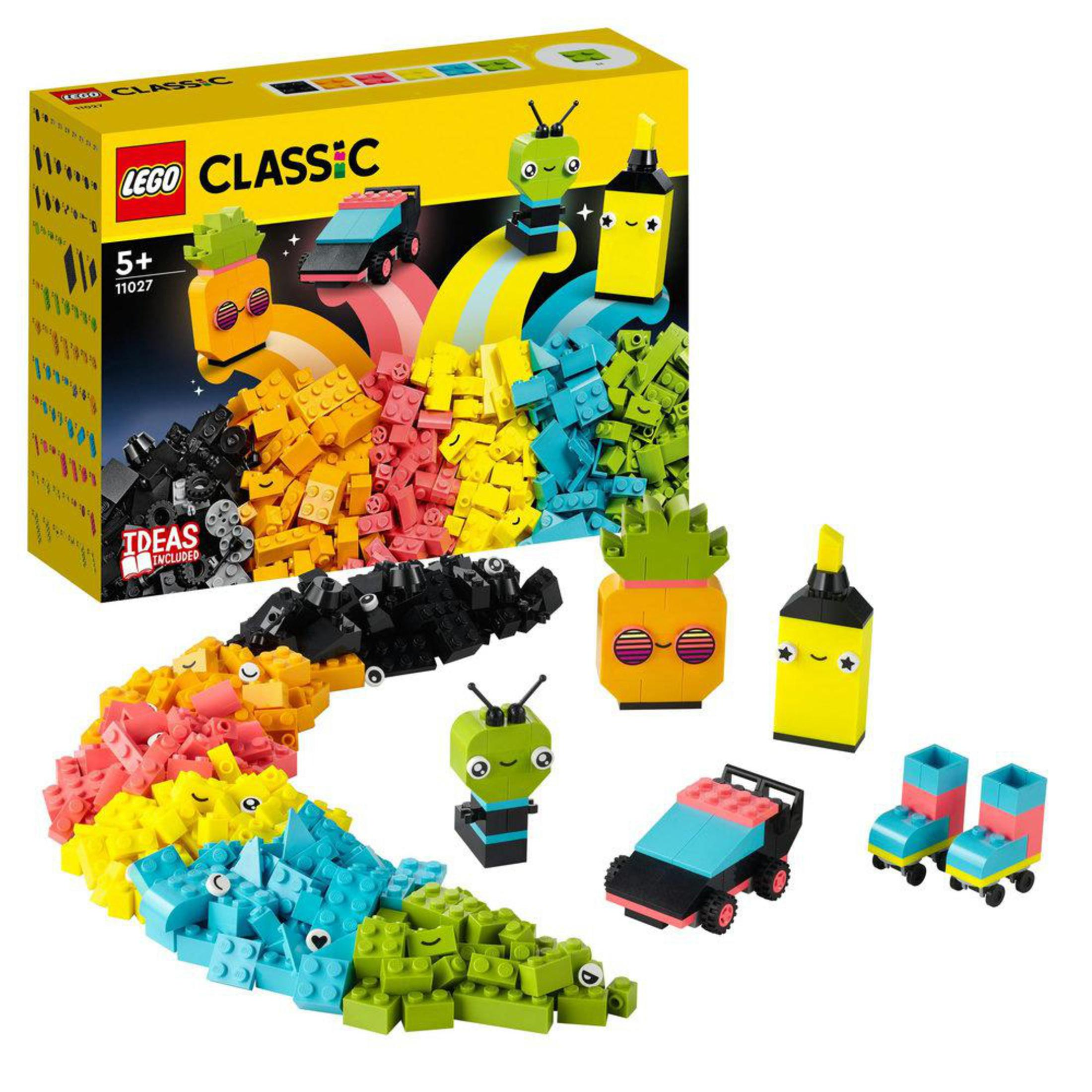 LEGO Classic Yaratıcı Neon Eğlence 11027