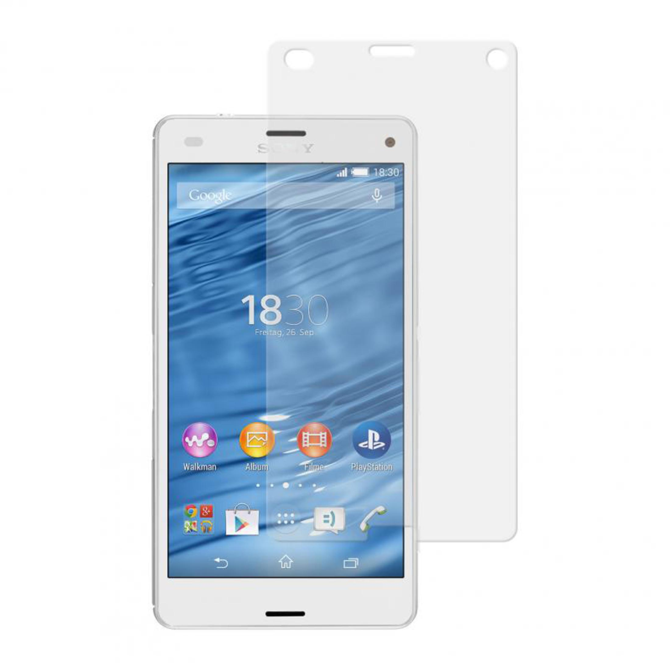 Smartphone bianco su superficie bianca, con schermo che mostra ora e icone, protezione schermo.