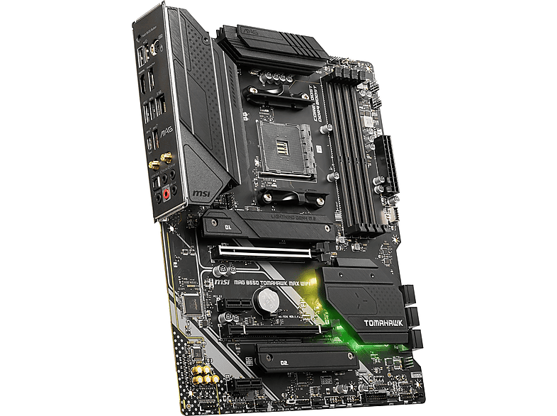 MSI MAG B550 TOMAHAWK MAX WIFI Mainboard Schwarz