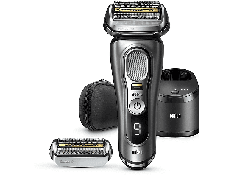 BRAUN SERIES 9 9465VS WET&DRY + 94M Elektrorasierer Grau (4+1 Prohead) MediaMarkt