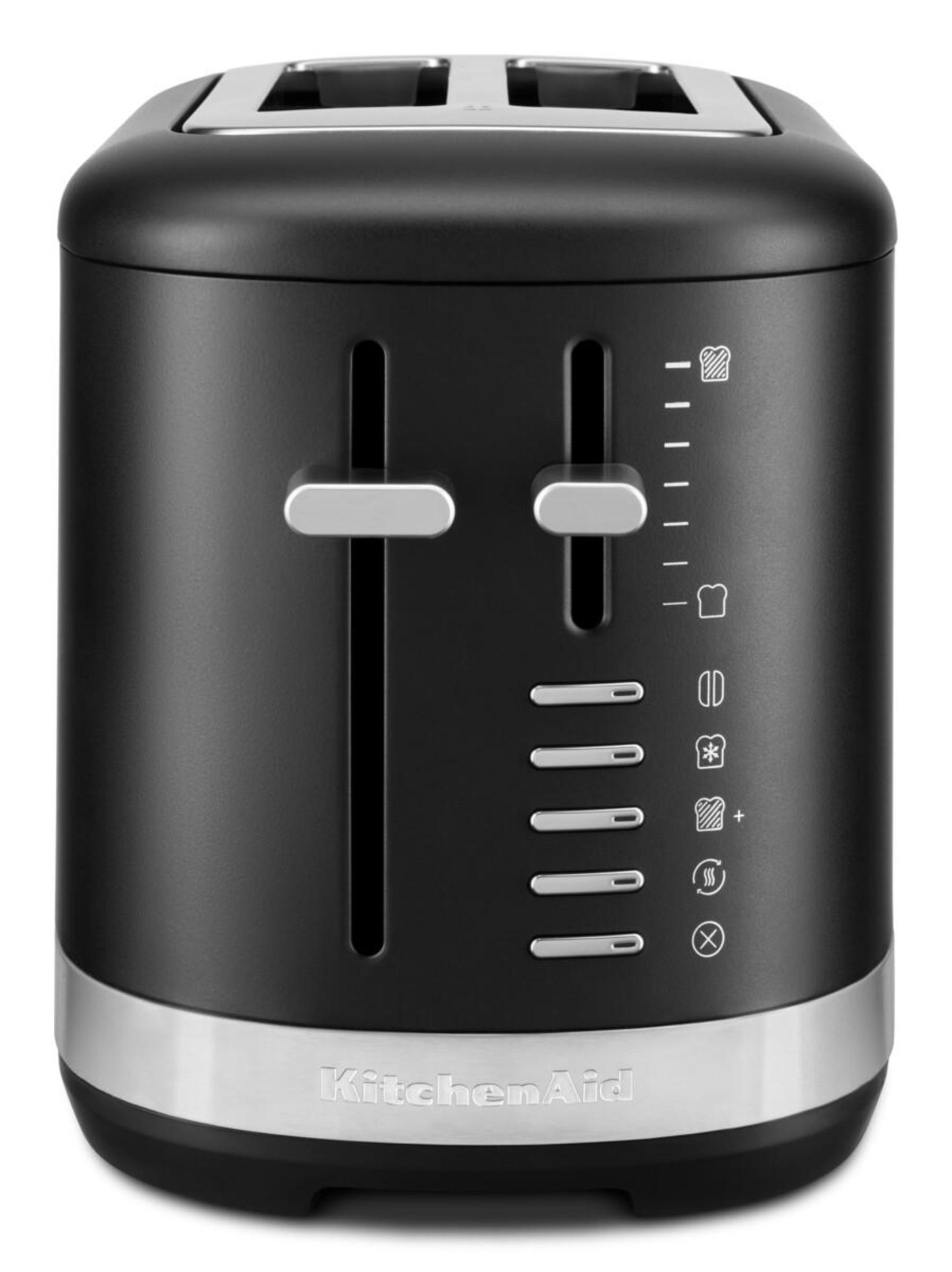 KITCHENAID 5KMT2109EBK Toaster Matt Schwarz (980 Watt, Schlitze: 2)