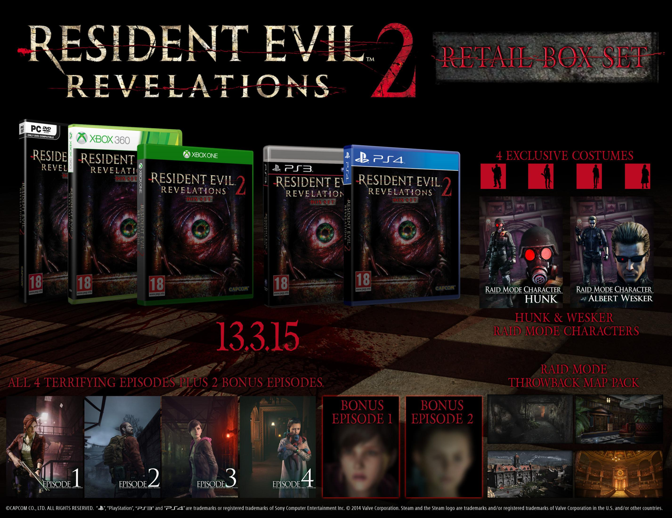 Resident Evil 2 Spielkoffer-Set mit Extras.