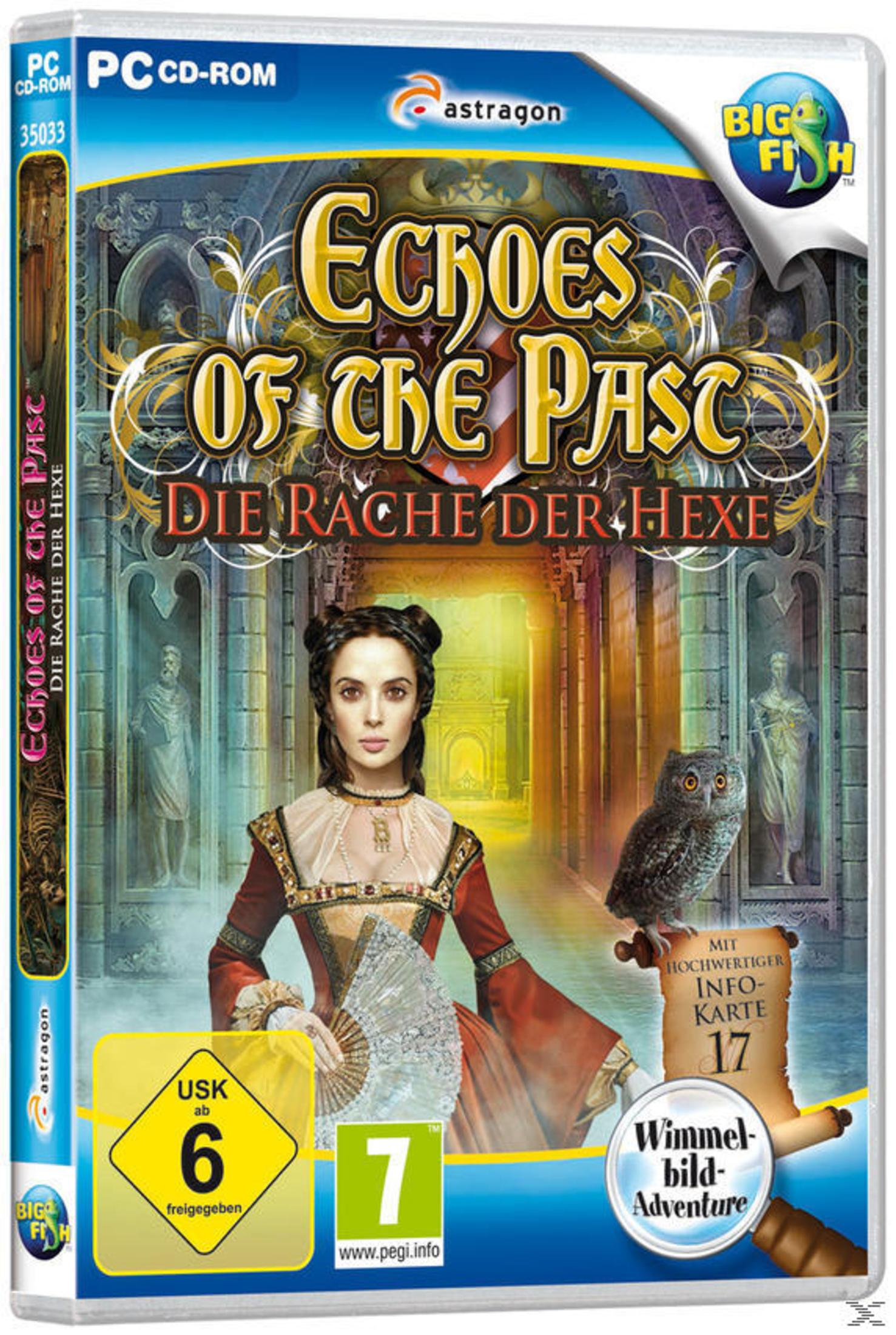 Spielverpackung für 'Echoes of the Past: Die Rache der Hexe'.