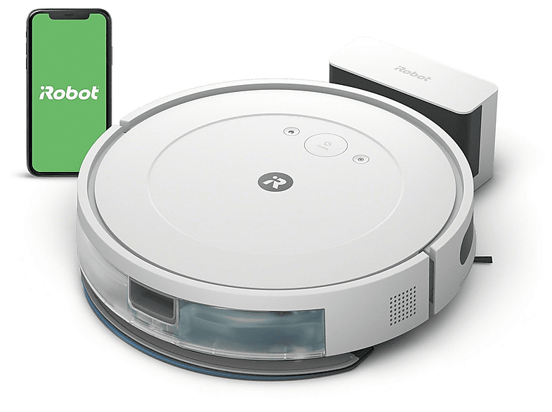 IROBOT Roomba Combo Essential Robotstofzuiger Wit MediaMarkt