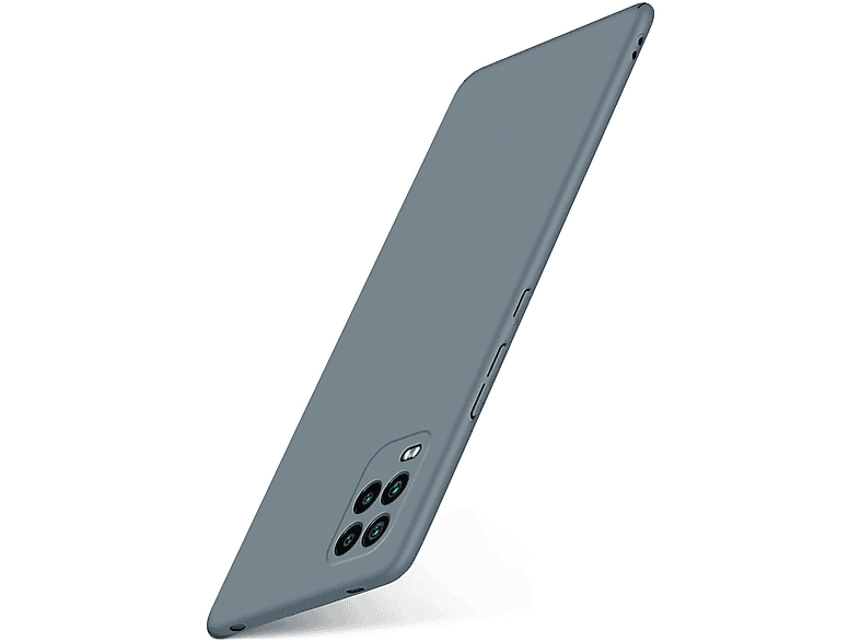 Custodia Moex Alpha Per Xiaomi Mi 10 Lite 5G - Ultra Sottile Rigida Opaca - Rosso - 2