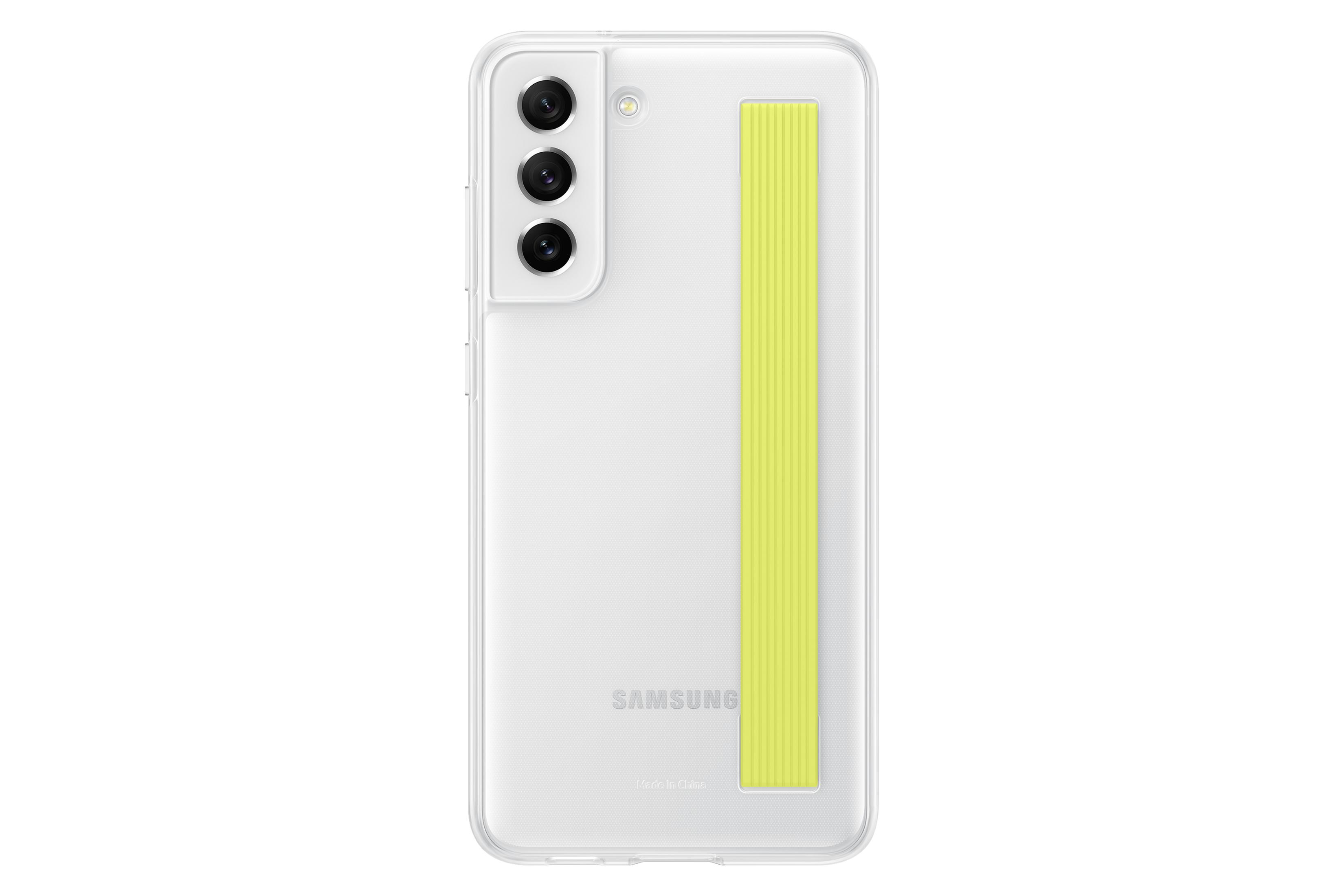 SAMSUNG EF-XG990CWEGWW S21 FE SLIM STRAP COVER WHITE, Backcover, Samsung,  Galaxy S21 FE 5G, Wei | MediaMarkt