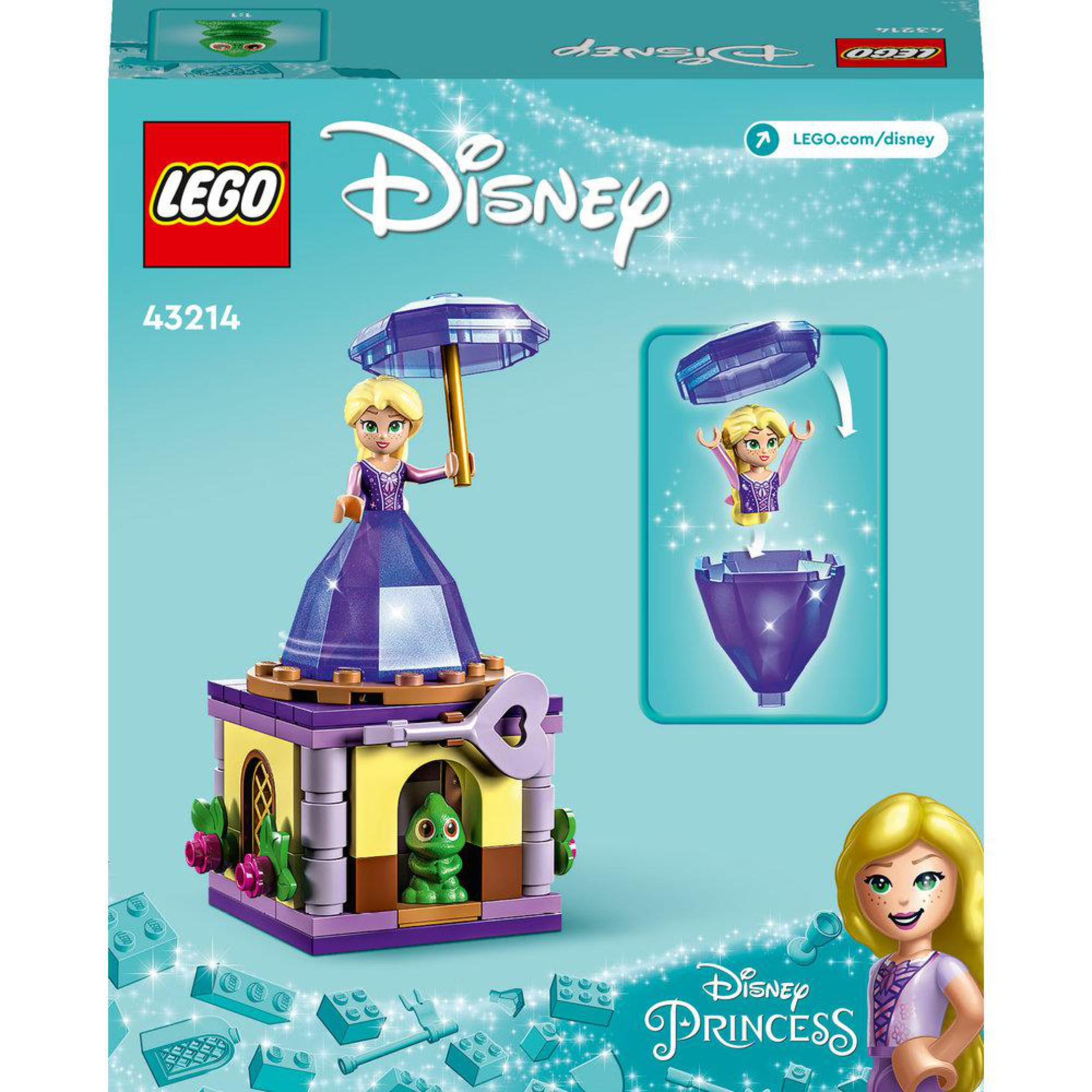 LEGO Disney Dönen Rapunzel 43214