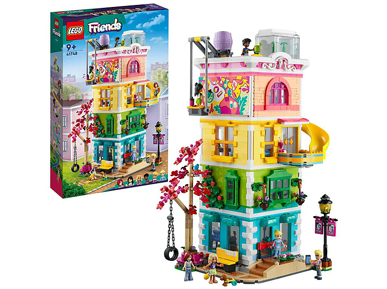 Juego de construcción  - Set de juguetes de construcción LEGO® Friends 41748 Centro Comunitario de Heartlake (1513 piezas) LEGO