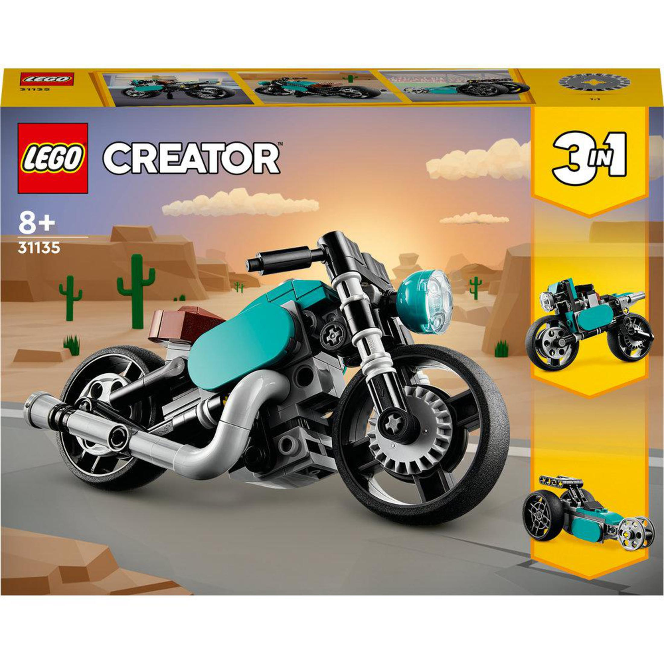 COSTRUZIONI LEGO 31135 Creator 3-in-1 Motocicletta Vintage