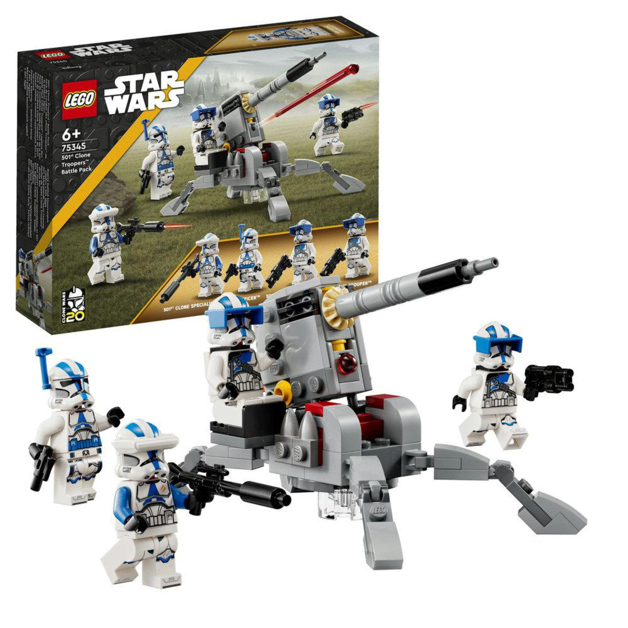 LEGO Star Wars 501. Klon Trooperlar Savaş Paketi 75345