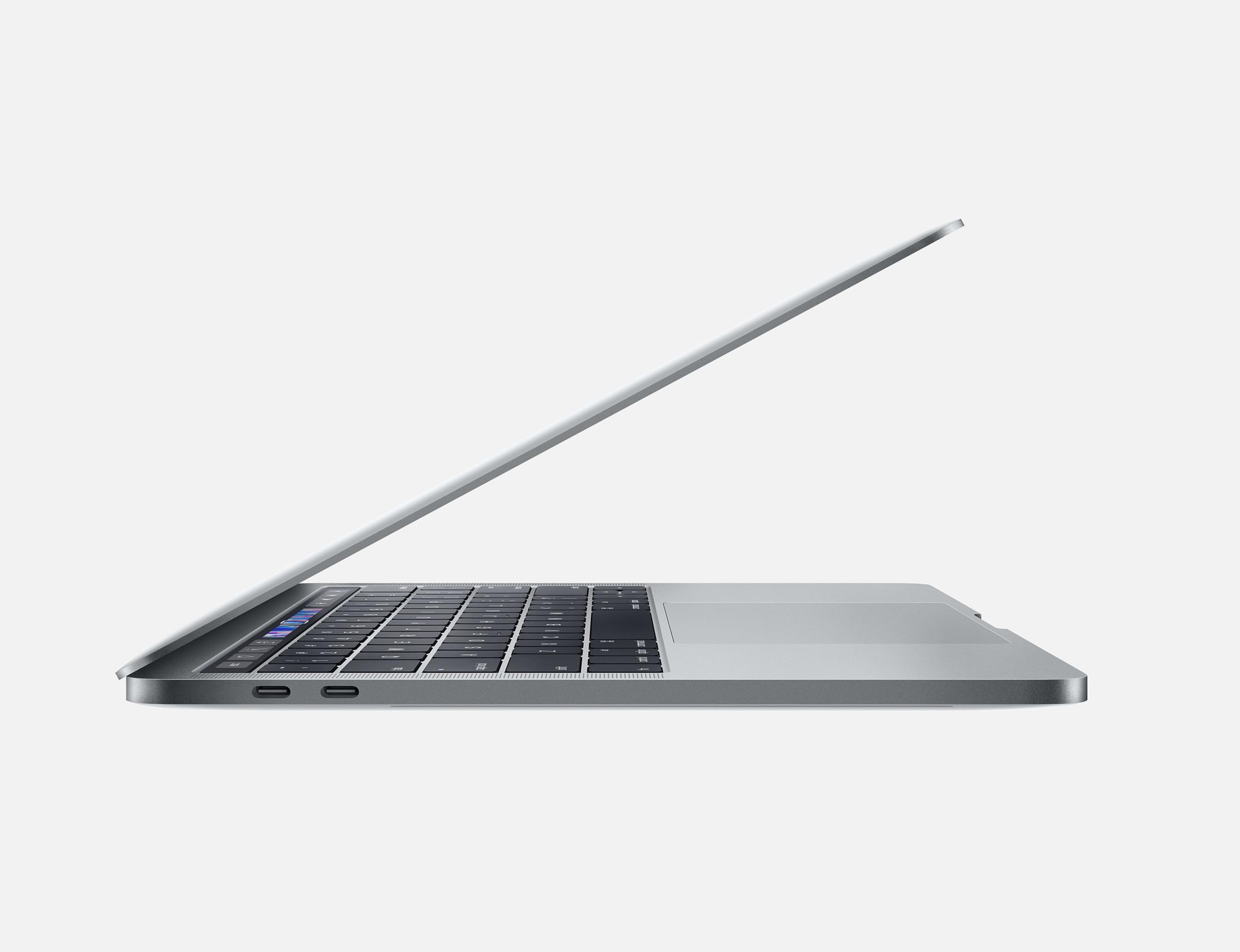 Laptop, silber, teilweise geöffnet, Seitenansicht, Tastatur sichtbar, weißer Hintergrund, isoliert.