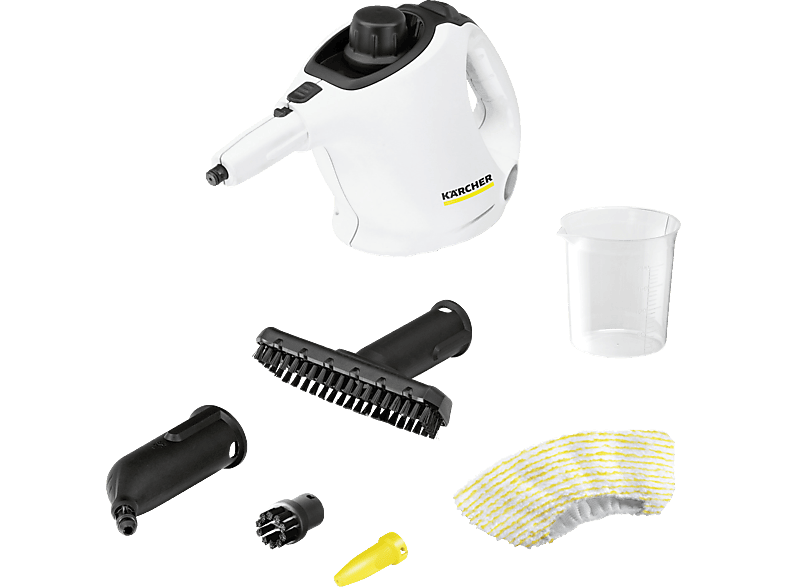 KARCHER SC 1 Stoomreiniger Zwart, Wit
