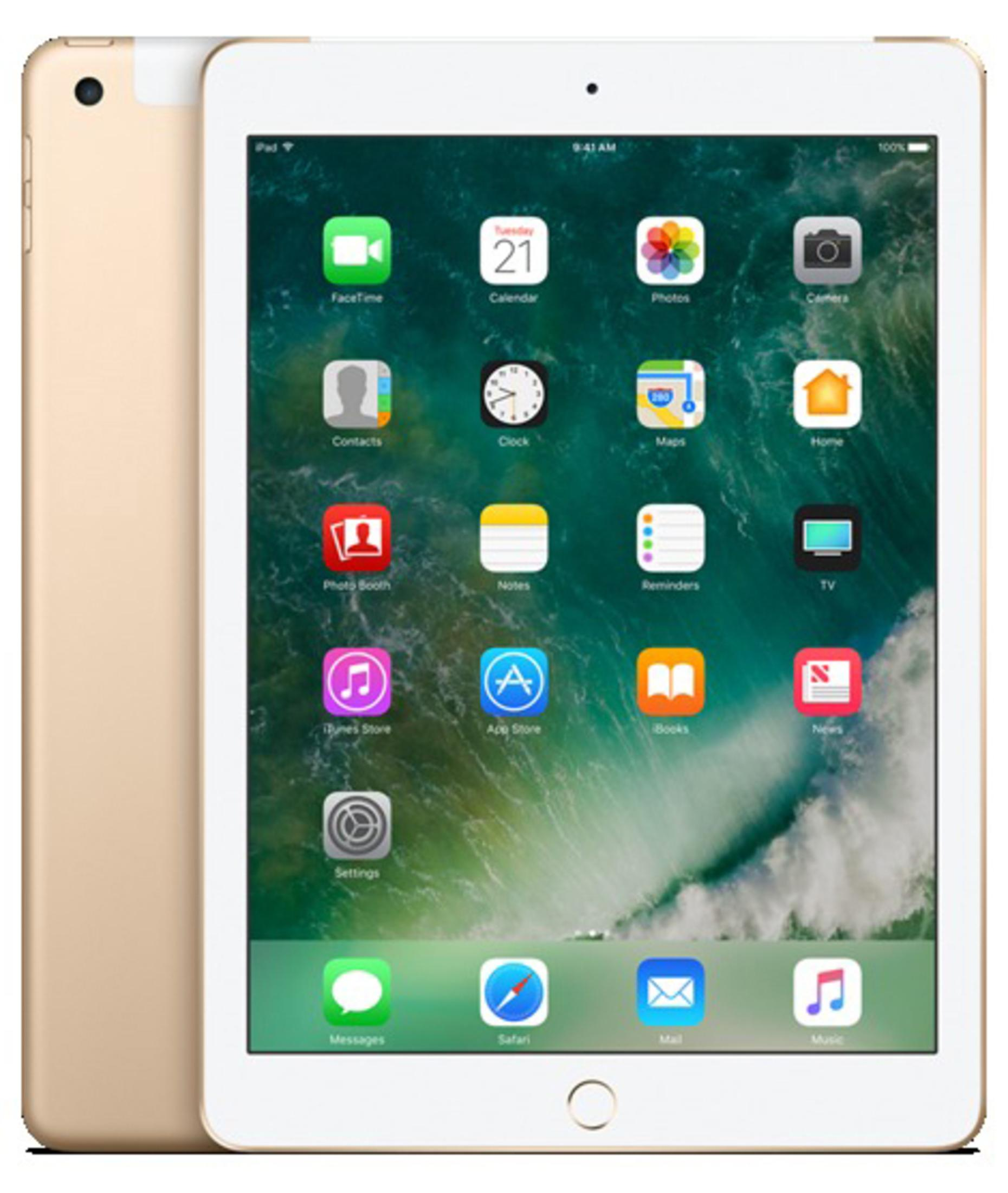 APPLE IPAD WI-FI+CEL 128GB GOLD, Tablet, 128 GB, 9,7 Zoll, Gold