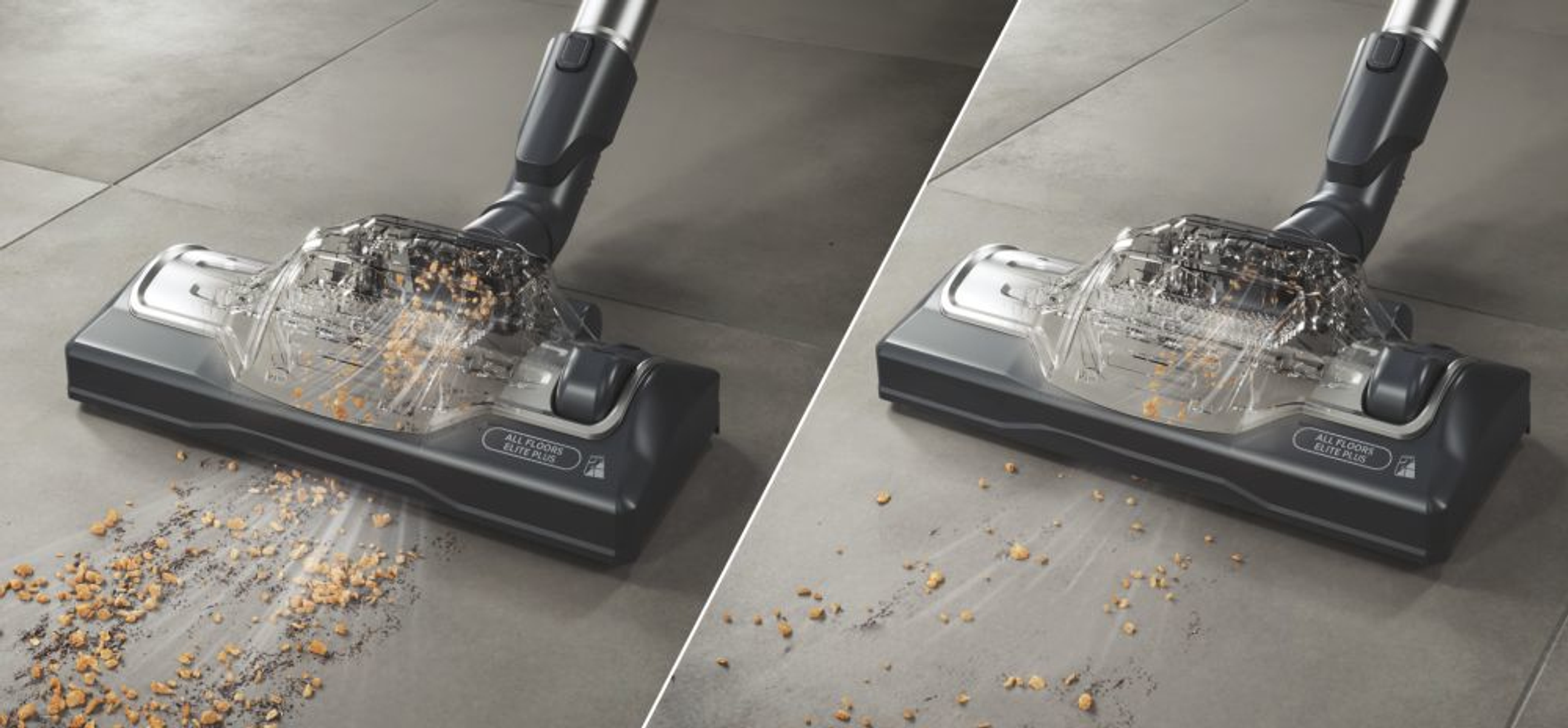 Osoba myje filtr pod kranem.