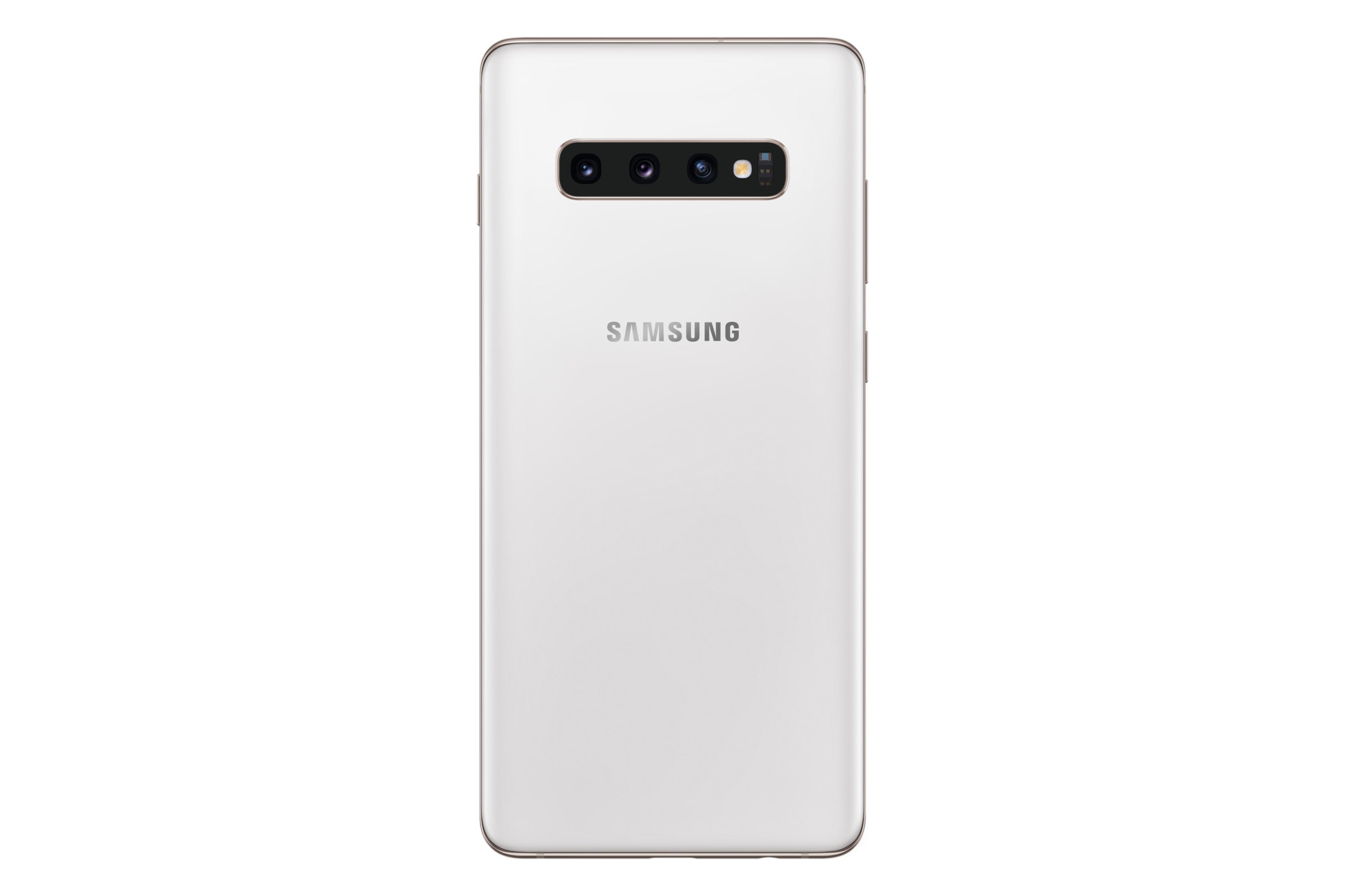 Samsung Galaxy S10 ホワイト 本体 SAMSUNG GALAXY S10+ CERAMIC WHITE 1TB 1 TB Ceramic White Dual SIM