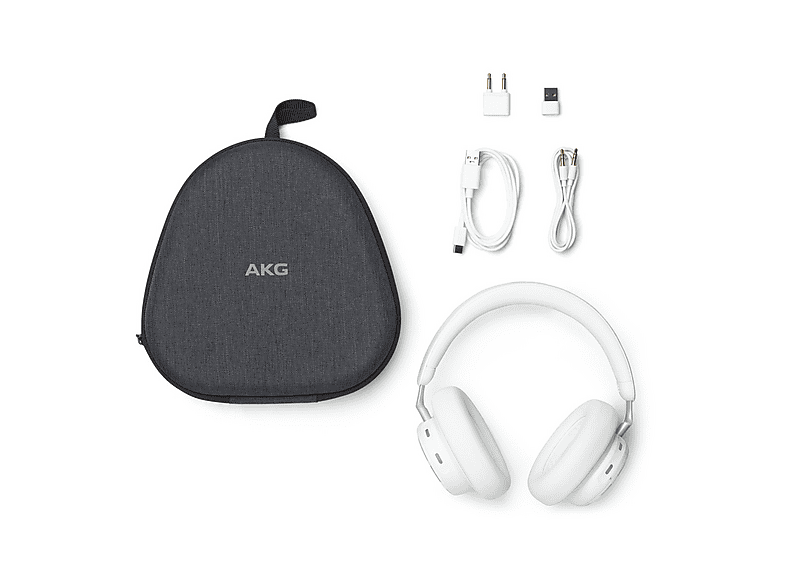 AKG N9 HYBRID ANC WIRELESS OVER-EAR WHITE, Over-ear Kopfhörer