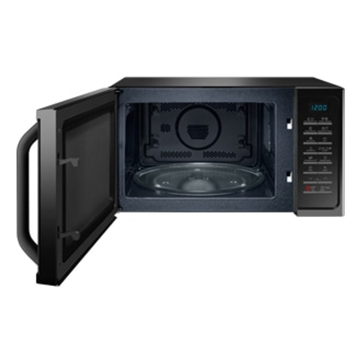 Un mobile da cucina con forno e microonde integrati.