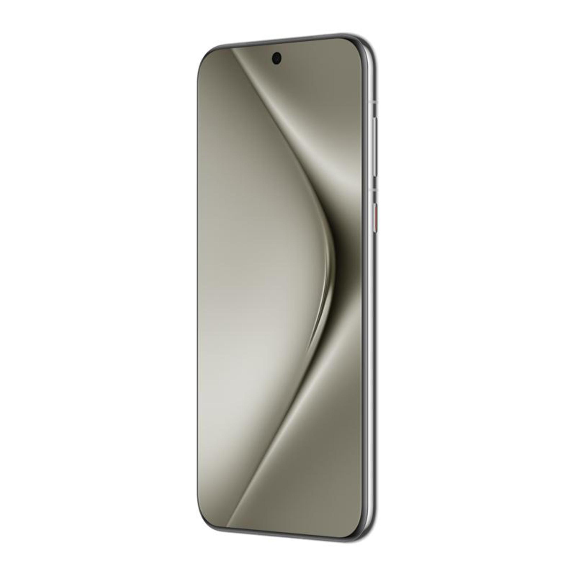 Ein modernes Smartphone, leicht angewinkelt. Der Bildschirm zeigt ein Gradienten-Design.