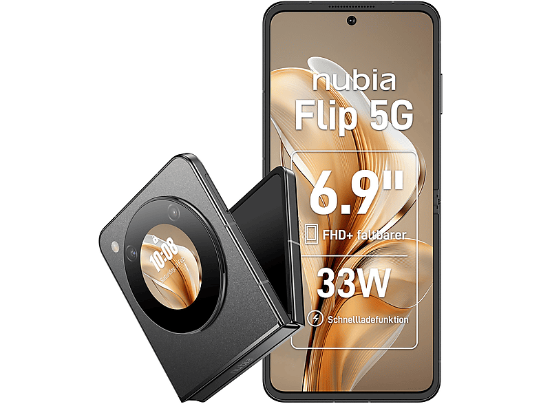 NUBIA FLIP 5G BLACK 256 GB Black Dual SIM | MediaMarkt
