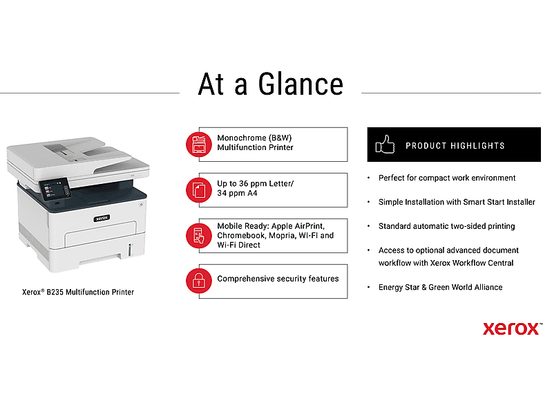 Impresora multifunción - XEROX B235V_DNI