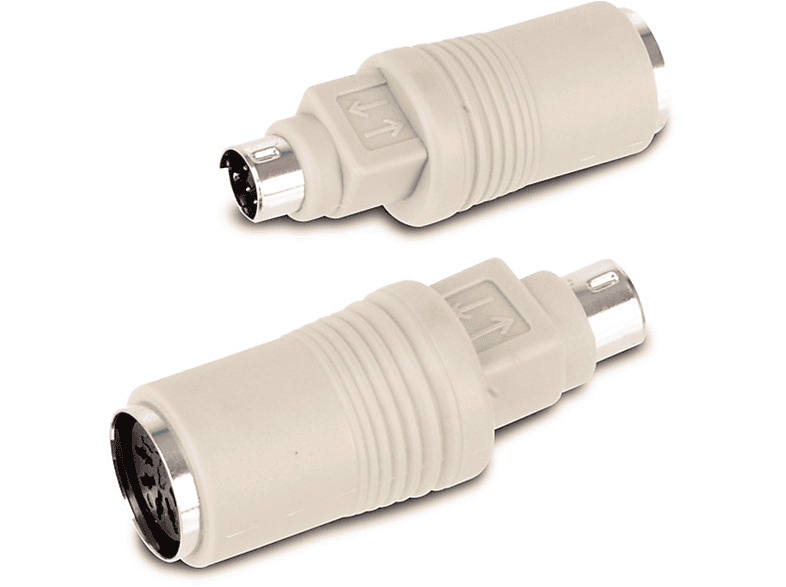 S/CONN MAXIMUM CONNECTIVITY PS 2 Adapter 6pol Mini DIN-St. / 5pol DIN ...