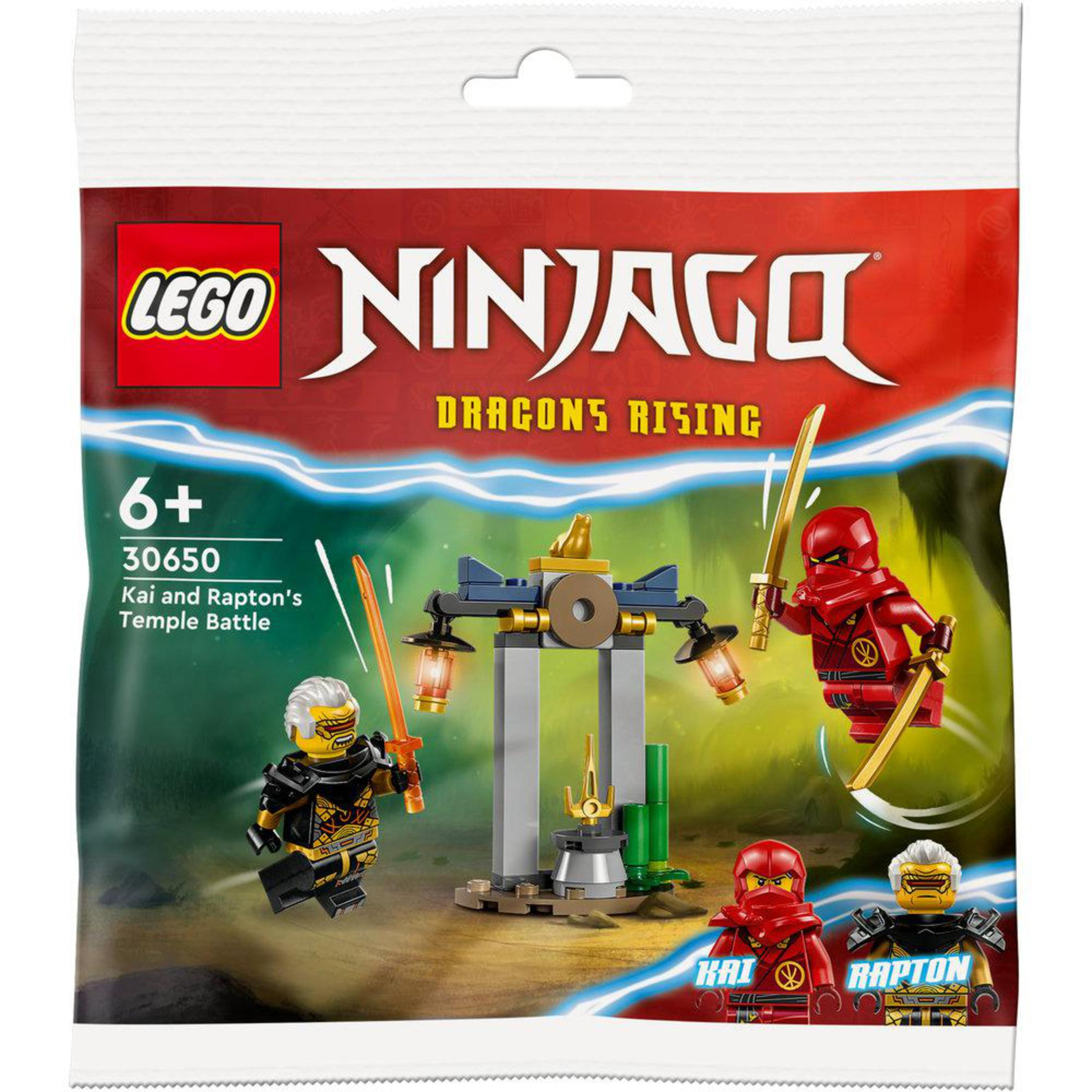 LEGO Ninjago Kai and Rapton's Temple Battle 30650