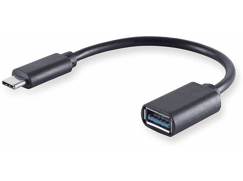 S/CONN Adapter, USB 3.0 Typ C Stecker / USB A Buchse, OTG USB Adapter ...