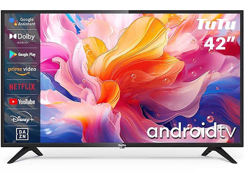 TUTU TUS42FD1A LED TV (Flat, 32 Zoll / 80 cm, Full-HD, SMART TV)