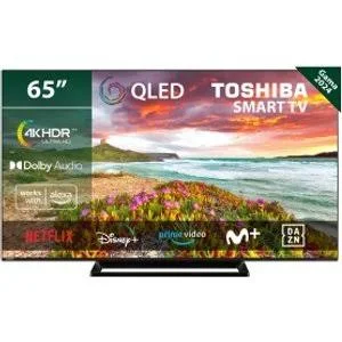 TOSHIBA 65QV3363DG Fernseher (Curved, 65 Zoll / 165,10 cm, UHD 4K