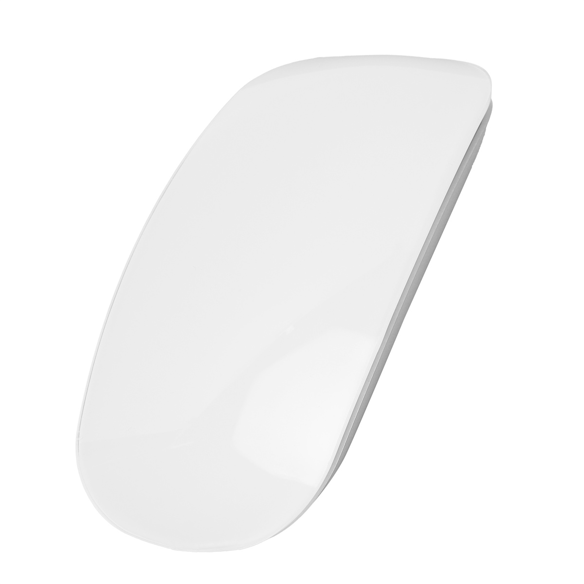 Weiße Maus, schlankes Design, Draufsicht.