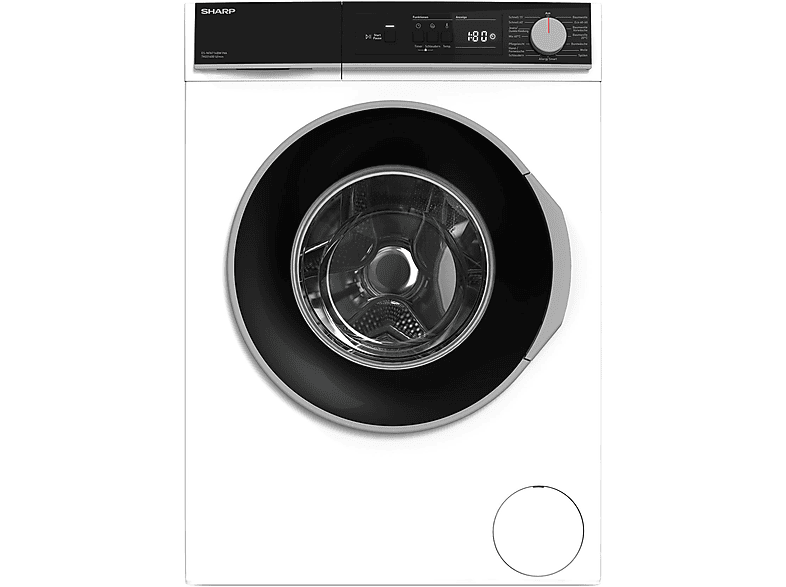SHARP ES-NFA714BW1NA-DE Waschmaschine (7 kg, 1330 U/Min., A)