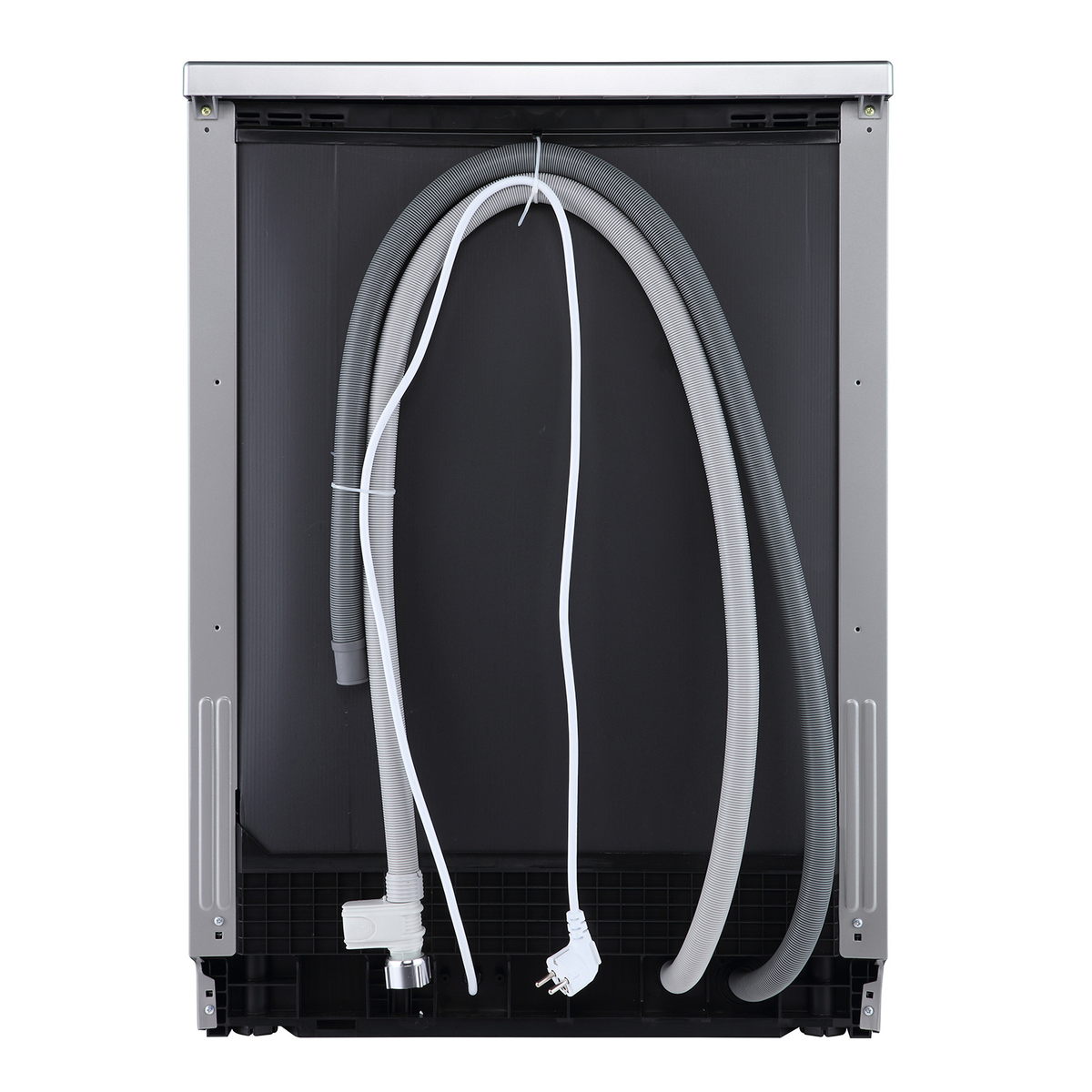 Lavastoviglie Libera installazione HISENSE HS623D10X, Programmi 7, Dimensioni: L 60,0 cm, A 85,0 cm, P 60,0 cm, Rumorosità 47 dB(A), Consumo di acqua 11 l, Acciaio inox, Classe D