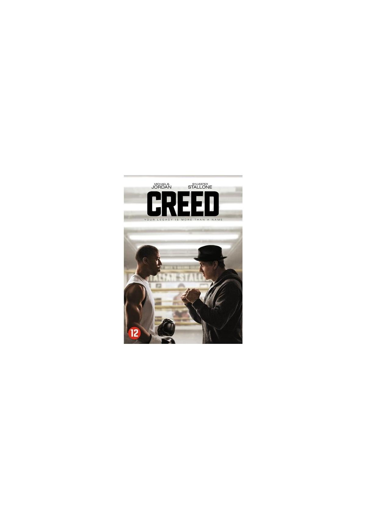 Filmposter voor 'Creed' met twee boksers, een met hoed.