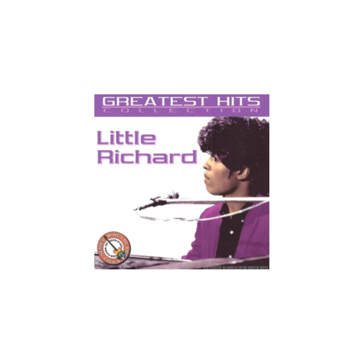 Albumhoes van Little Richard, een zwarte man aan de piano.