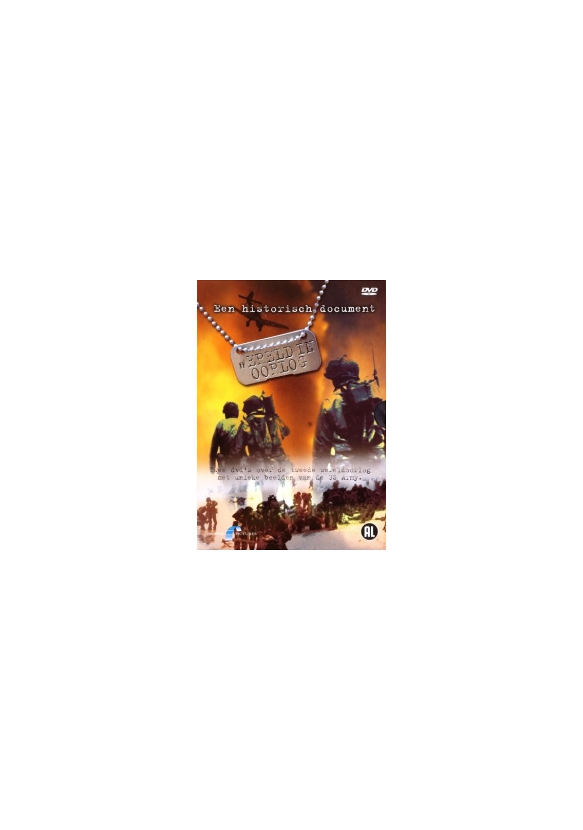 Een historische documentfilmposter met soldaten op de cover.