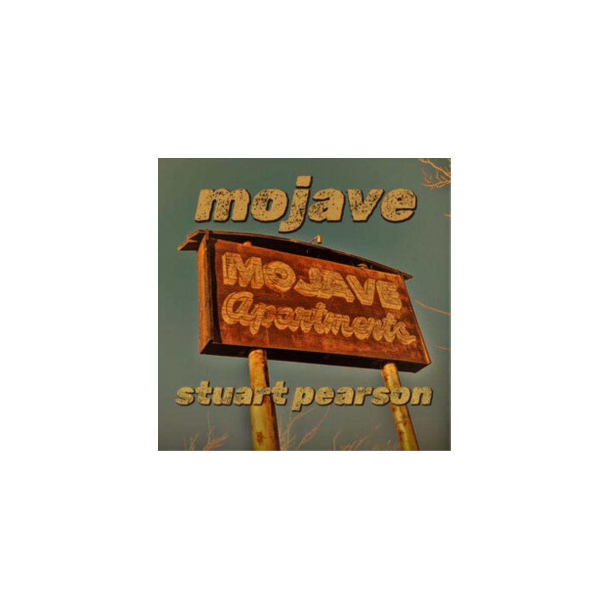 Copertina dell'album con un cartello che dice "Mojave Apartments", con il nome dell'artista "stuart pearson" sotto.