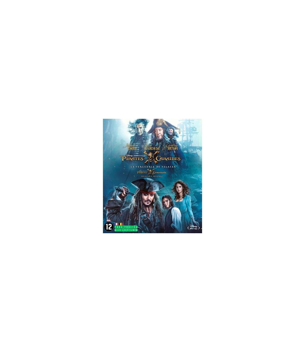 Filmposter voor 'Pirates of the Caribbean: Dead Men Tell No Tales'. Met Johnny Depp en anderen.