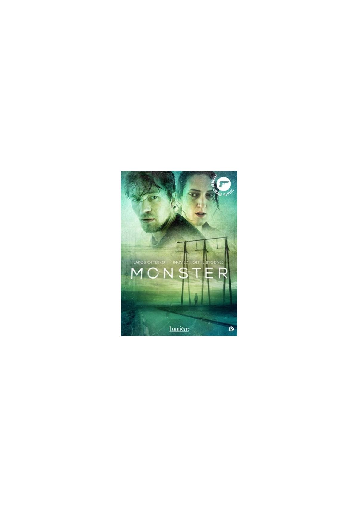 Affiche du film "Monster" avec deux visages. Le texte sur l'affiche est visible.
