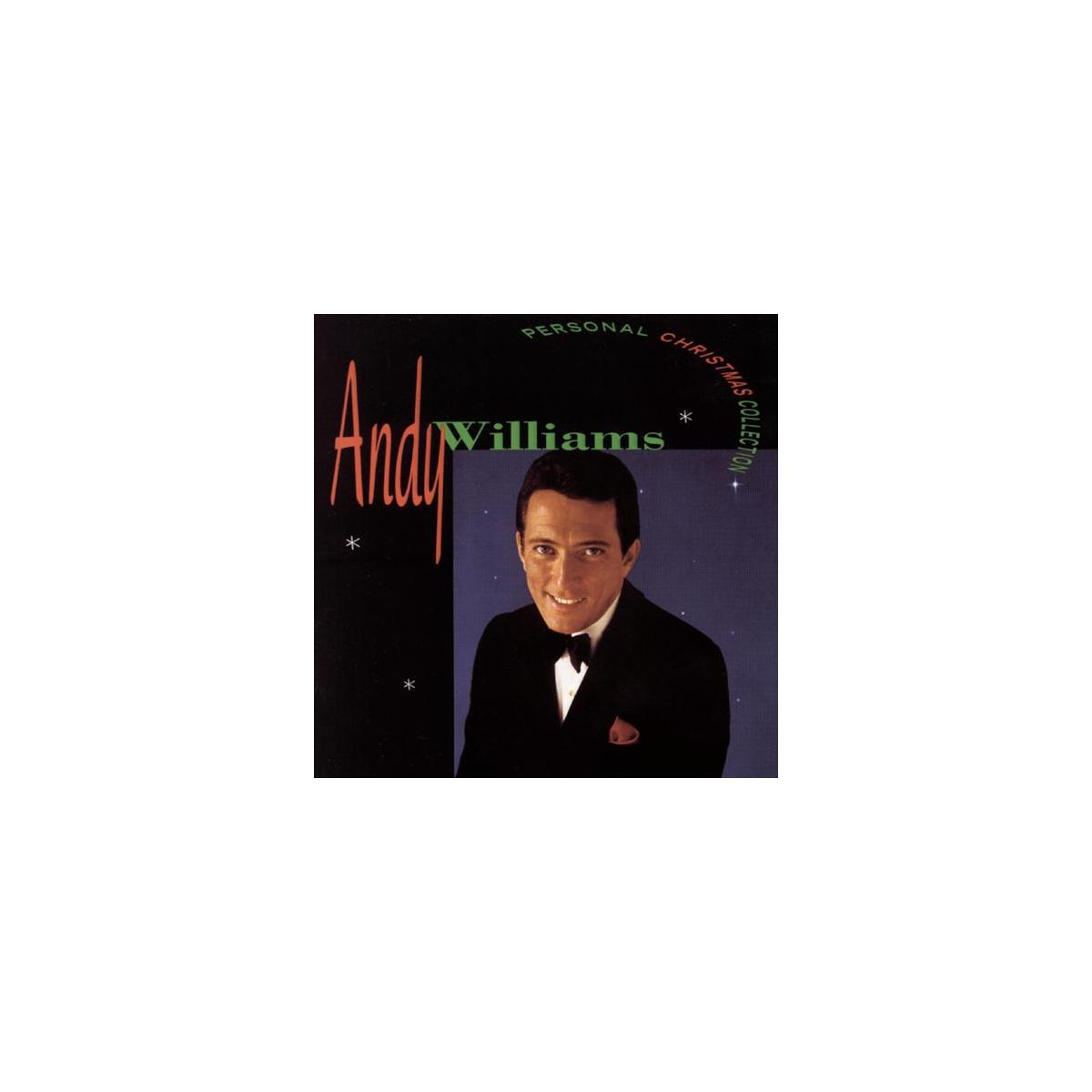 Albumhoes: Andy Williams, Personal Christmas Collection. Williams in pak, glimlachend.