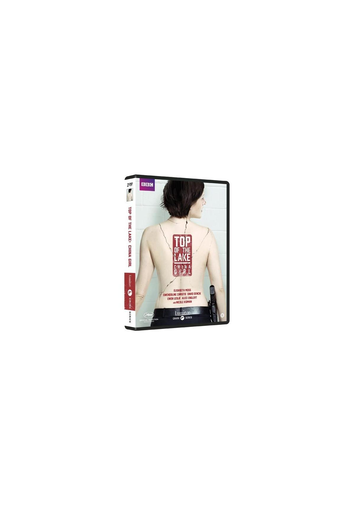 Couverture pour Top of the Lake : China Girl. Une femme avec un tatouage dans le dos est sur la couverture.