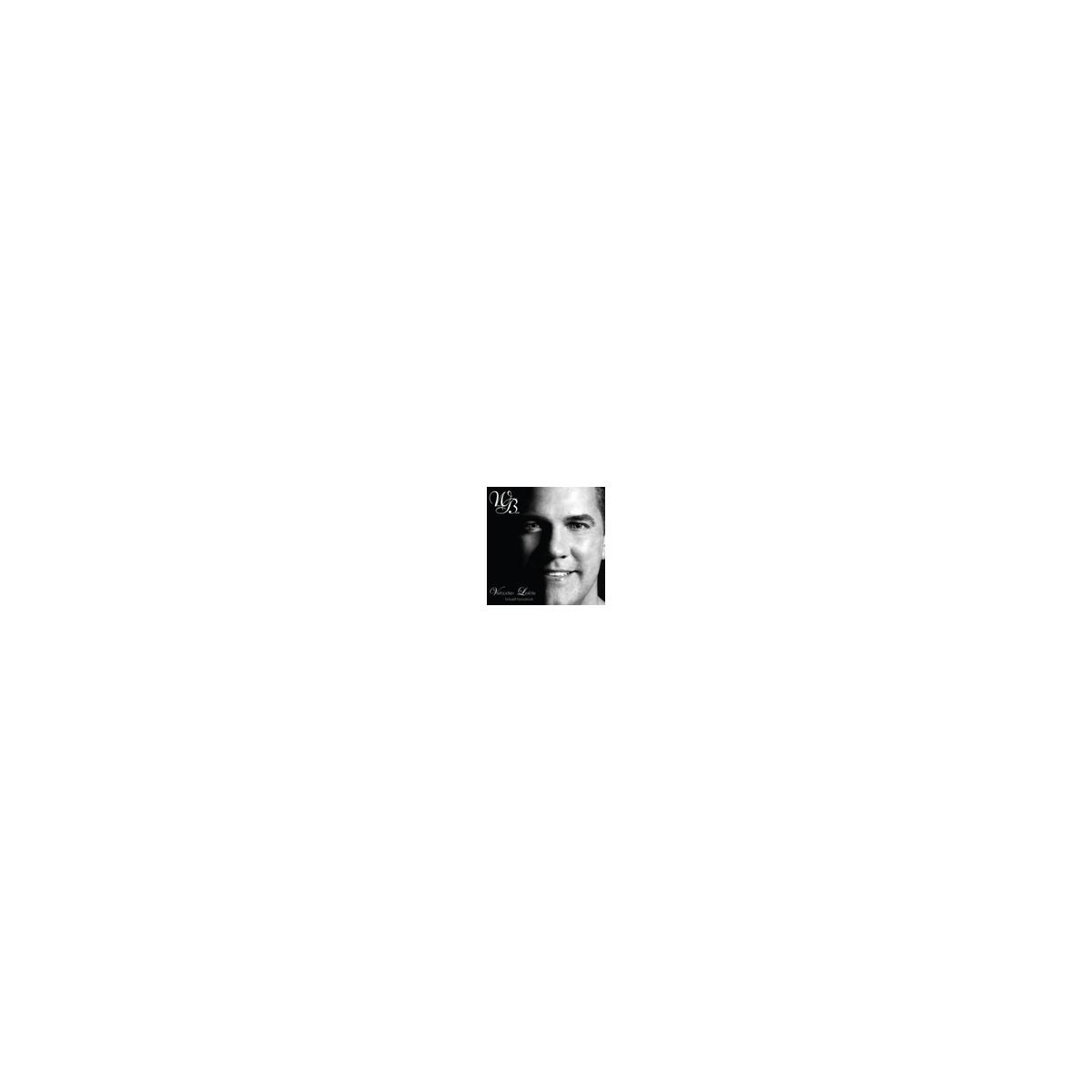Pochette d'album en noir et blanc d'un visage d'homme en gros plan. Simple.