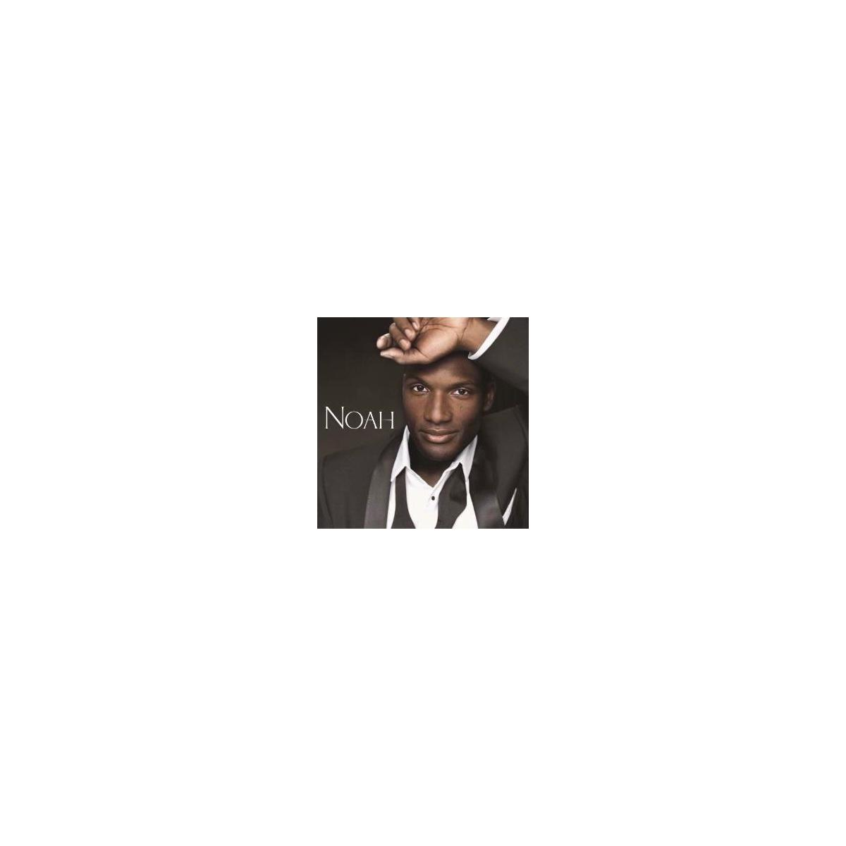 Noah albumcover, een zwarte man in smoking, hand op voorhoofd.