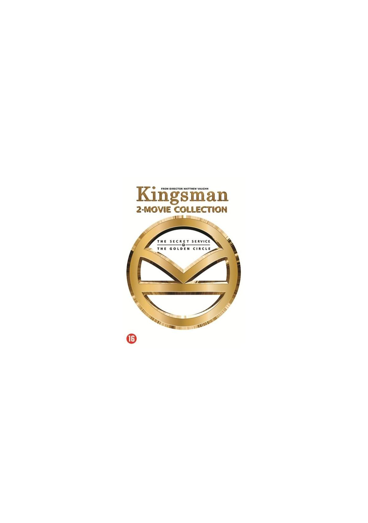 Kingsman 2-Movie Collection cover met een gouden logo.