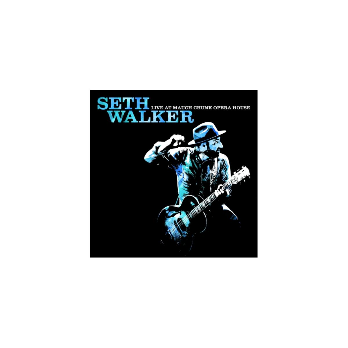Pochette de l'album de Seth Walker : homme jouant de la guitare, fond sombre avec des accents bleus et verts.